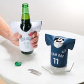 Personalised Rugby Shirt Can Cooler